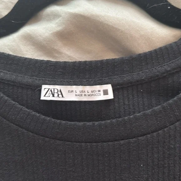 Zara Ribbed Flutter Top - Picture 5 of 5